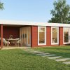 Juniper luxury garden cabin, 44mm log cabin, log cabin company UK, garden room, wooden garden cabin, garden retreat