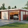 Vetch garage, luxury garden cabin, 70mm log cabin, log cabin company UK, garden room, wooden garden cabin, garden retreat