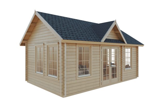 The Little Cabin Company Log cabin UK, log cabin kit, garden cabin, log homes, holiday homes, wooden sheds, garden buildings and cabins. Camping pods, flat pack garden buildings, UK, cabin kits, wooden homes Barn owl interlocking log cabin with 70mm walls log cabin summer house
