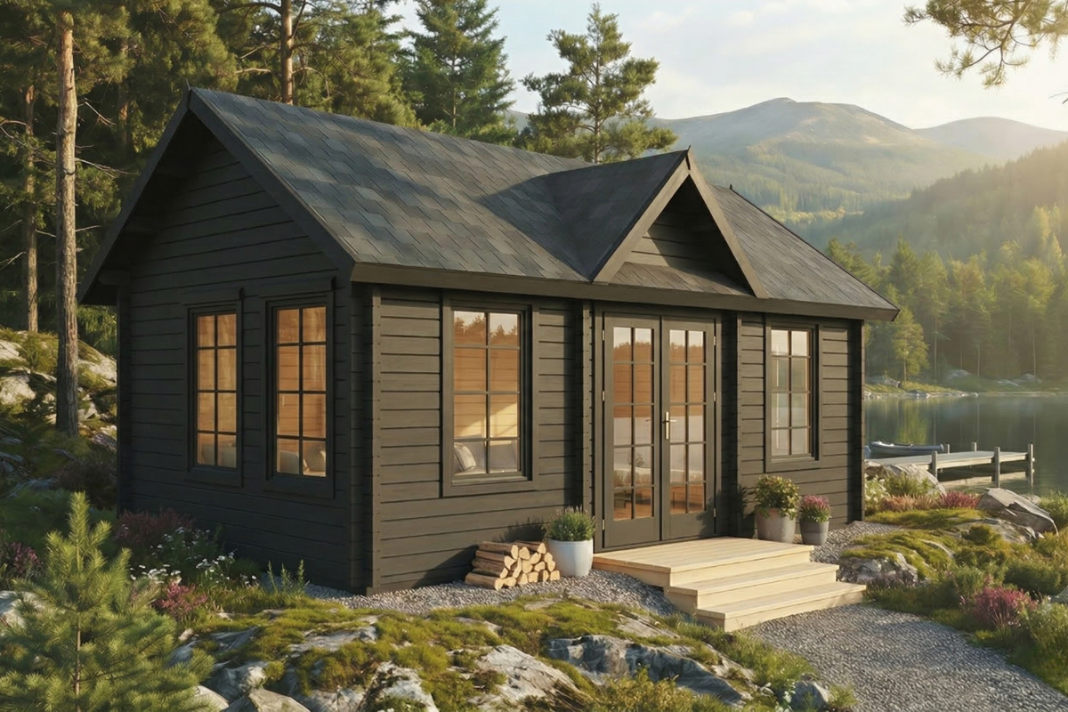 The Little Cabin Company Log cabin UK, log cabin kit, garden cabin, log homes, holiday homes, wooden sheds, garden buildings and cabins. Camping pods, flat pack garden buildings, UK, cabin kits, wooden homes Barn owl interlocking log cabin with 70mm walls log cabin summer house