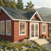 The Little Cabin Company Log cabin UK, log cabin kit, garden cabin, log homes, holiday homes, wooden sheds, garden buildings and cabins. Camping pods, flat pack garden buildings, UK, cabin kits, wooden homes Barn owl interlocking log cabin with 70mm walls log cabin summer house