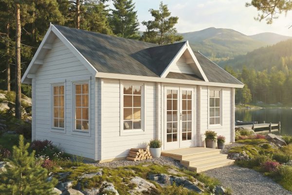 The Little Cabin Company Log cabin UK, log cabin kit, garden cabin, log homes, holiday homes, wooden sheds, garden buildings and cabins. Camping pods, flat pack garden buildings, UK, cabin kits, wooden homes Barn owl interlocking log cabin with 70mm walls log cabin summer house