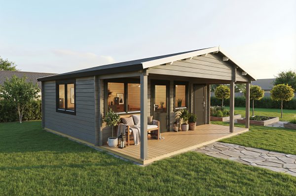 The Little Cabin Company Log cabin UK, log cabin kit, garden cabin, log homes, holiday homes, wooden sheds, garden buildings and cabins. Camping pods, flat pack garden buildings, UK, cabin kits, wooden homes Tern 70mm summer house